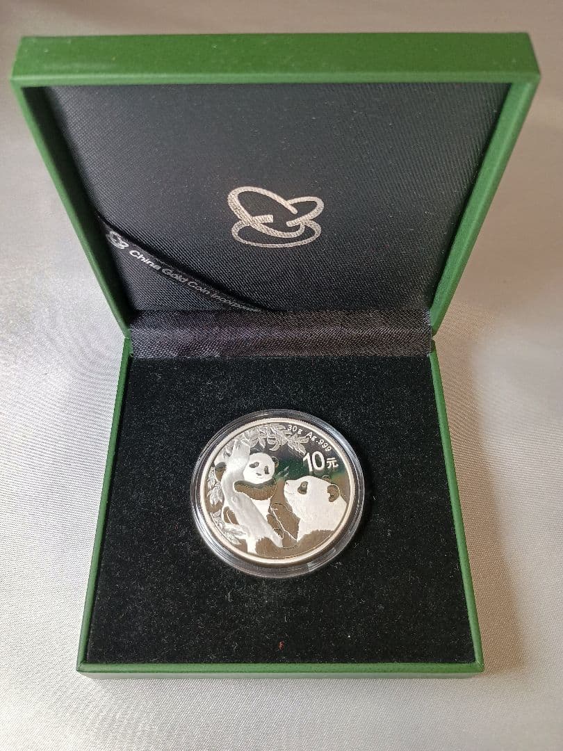 パンダ銀貨 純銀 30g