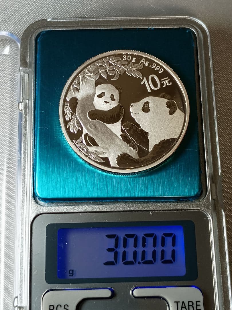 パンダ銀貨 純銀 30g