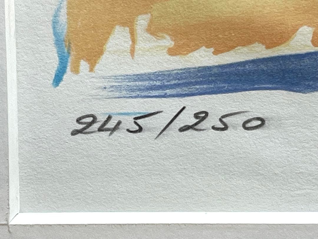 真作保証 Pierre BELLIERリトグラフ サイン有り / 良品