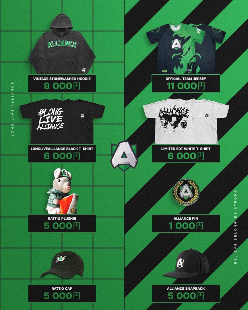 APEX Legends Alliacnce サイン入りユニフォームセット