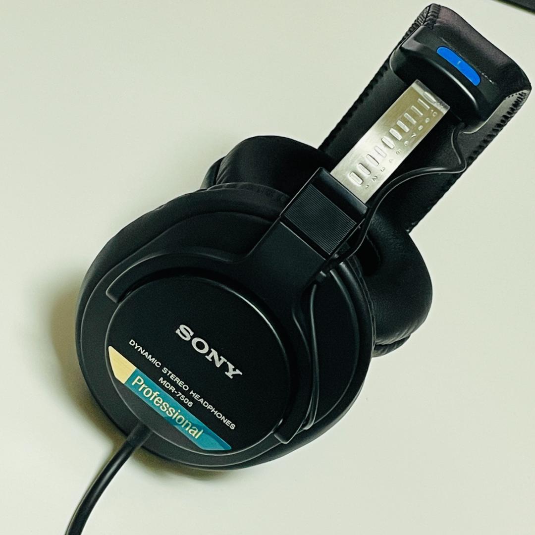 n*様 SONY MDR-7506 モニターヘッドホン／青帯
