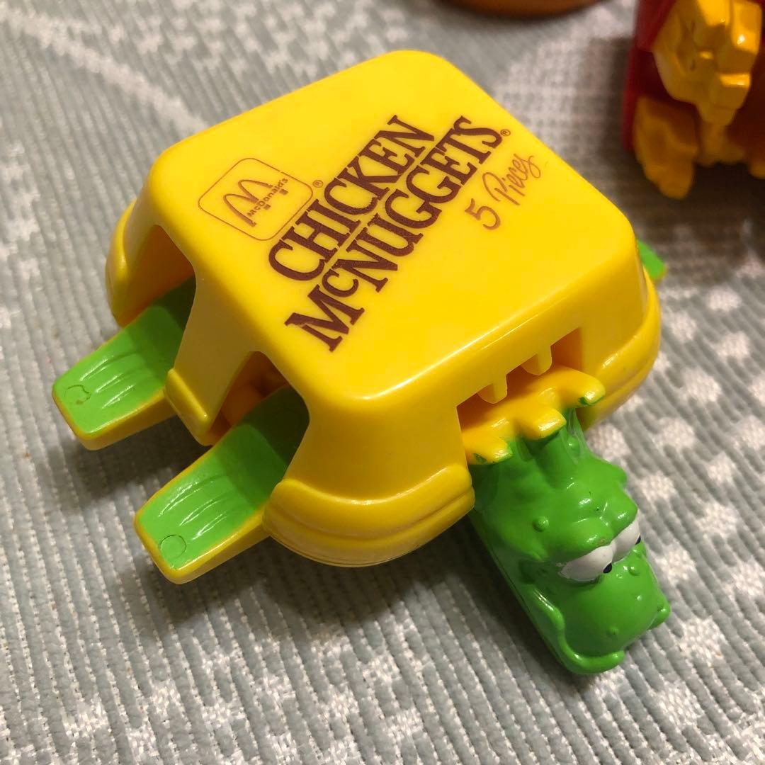 マクドナルド 変形ロボ レア品