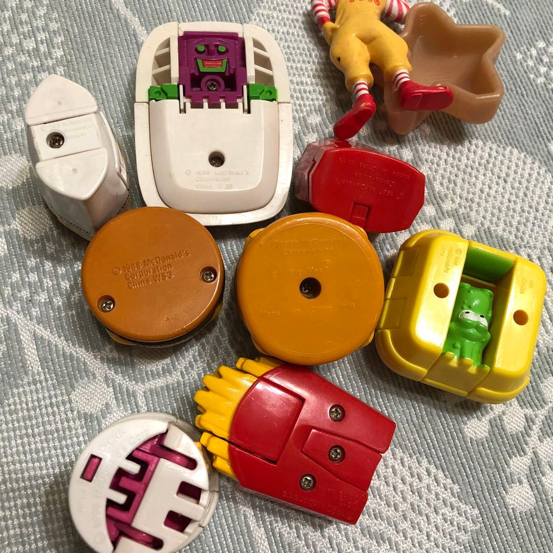 マクドナルド 変形ロボ レア品