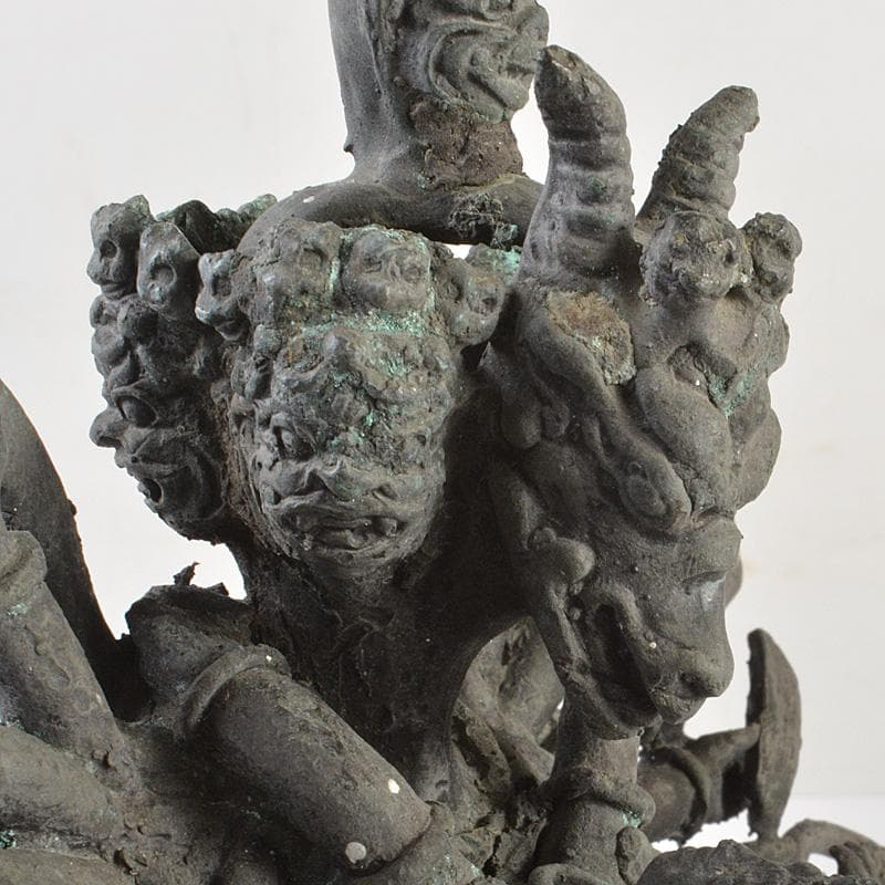 バリ島　インドネシア　青銅　ガルーダ像　置物　M　R7328