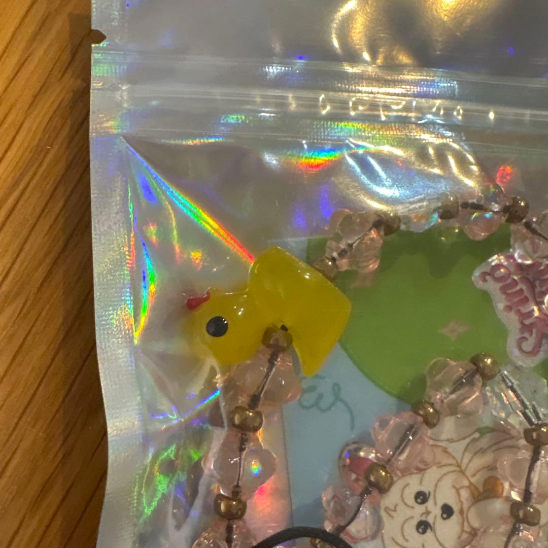 【正規品】String Ting ストリングティング　ストラップ　ピンク　アヒル