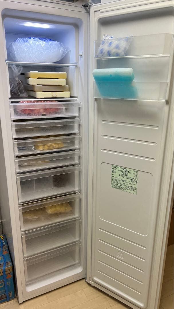 アイリスオーヤマ(IRIS OHYAMA) 冷凍庫 195L 右開き