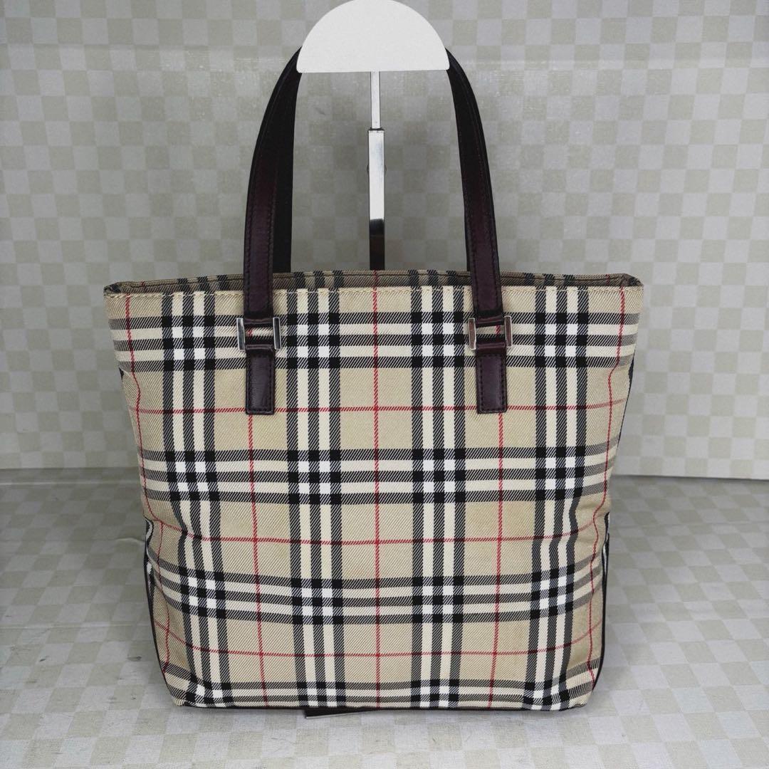 極美品　Burberryブルーレーベル　ハンドバッグ　M08