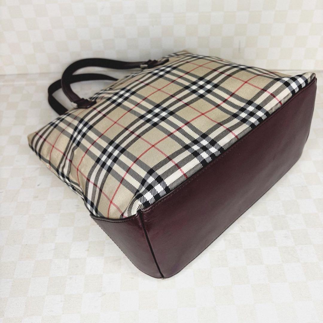 極美品　Burberryブルーレーベル　ハンドバッグ　M08