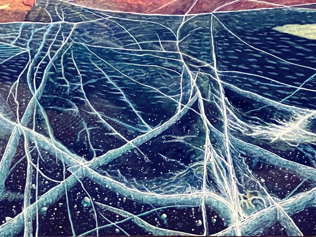 凍結のバイカル湖