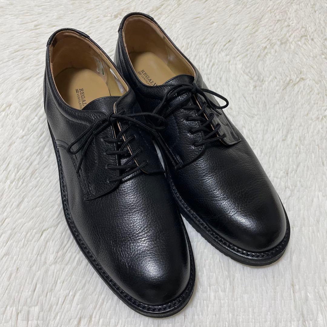 極美品✨リーガルウォーカー プレーントゥ　オンオフ兼用　26.5cm 黒