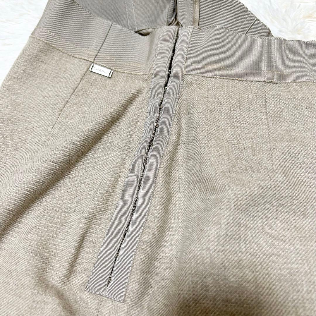 【高級】美品 CHANEL シャネル スカート カシミヤ100% 99A