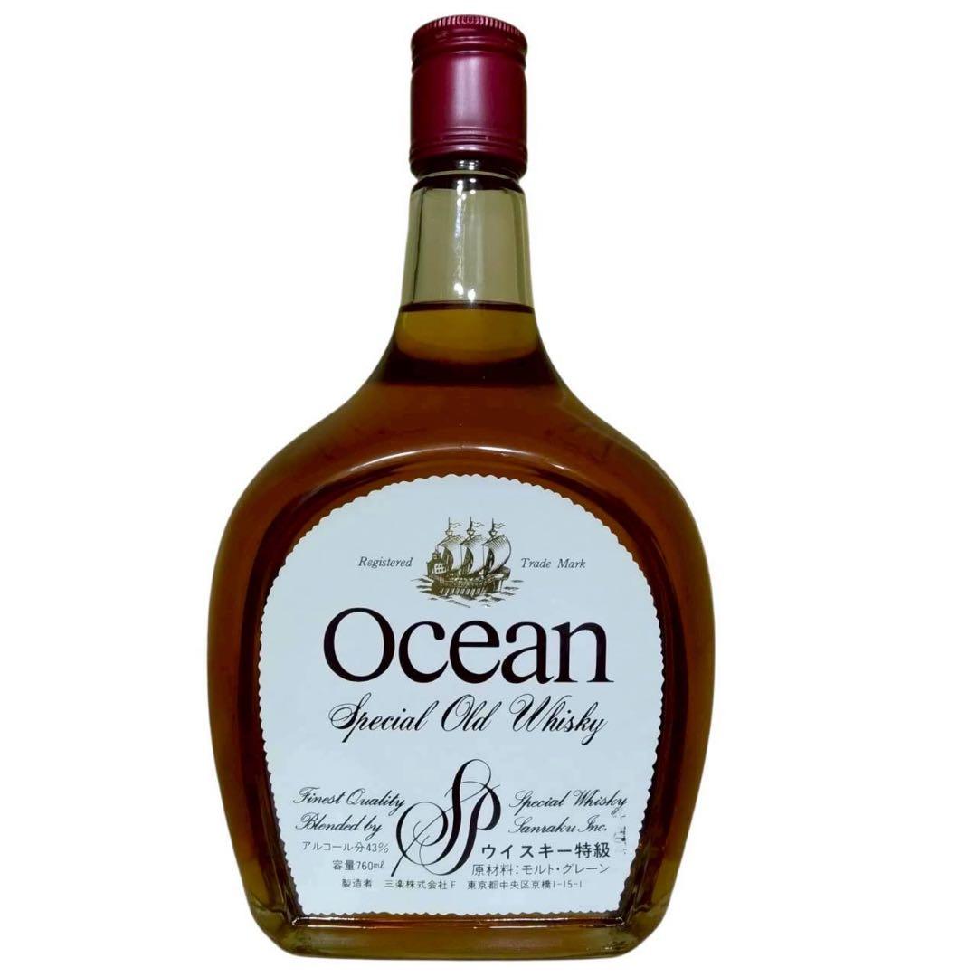 未開栓　オーシャン スペシャルオールド ウイスキー 特級　760ml 43度