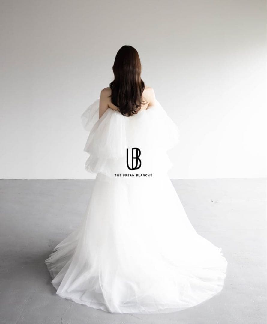 THE URBAN BLANCHE ウエディングドレス 前取りドレス