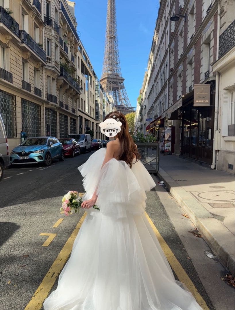 THE URBAN BLANCHE ウエディングドレス 前取りドレス