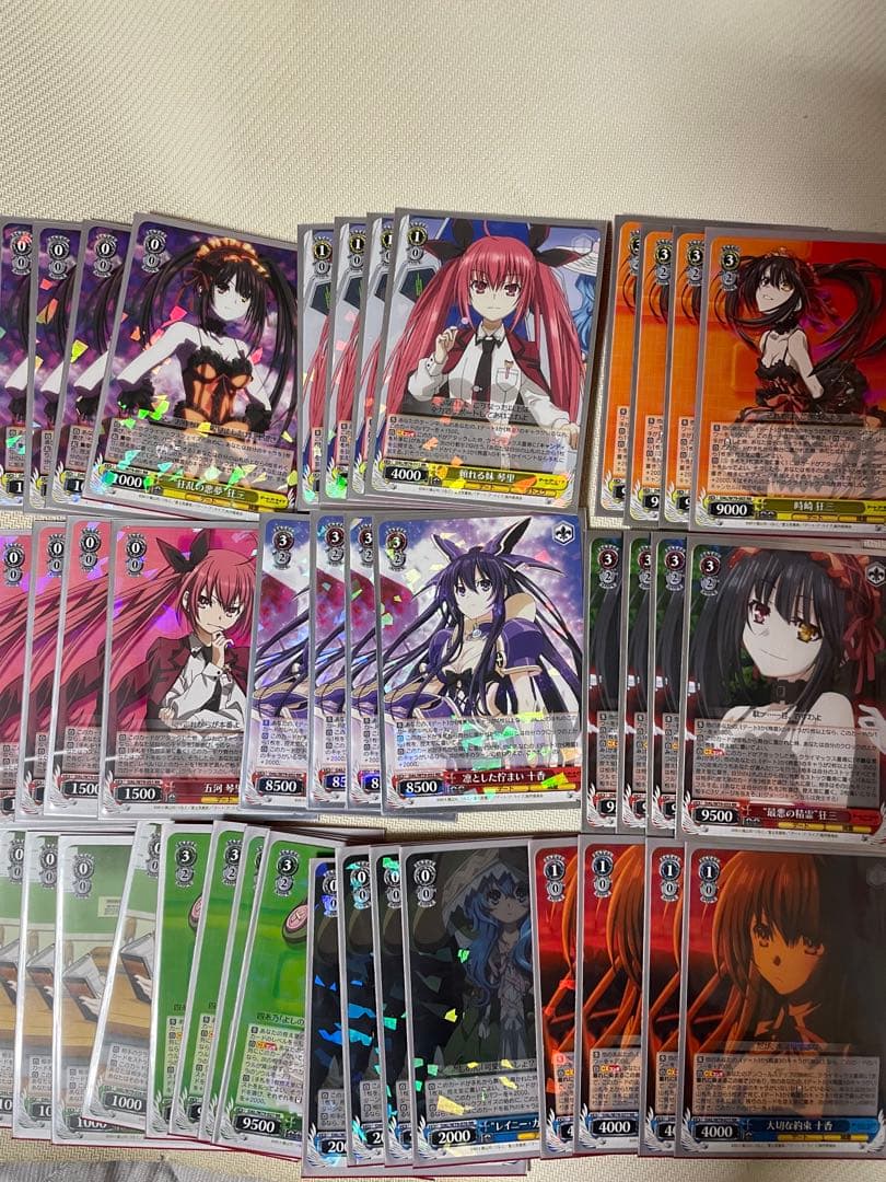 ヴァイスシュヴァルツ デート・ア・ライブVol.1 RR以下4コン