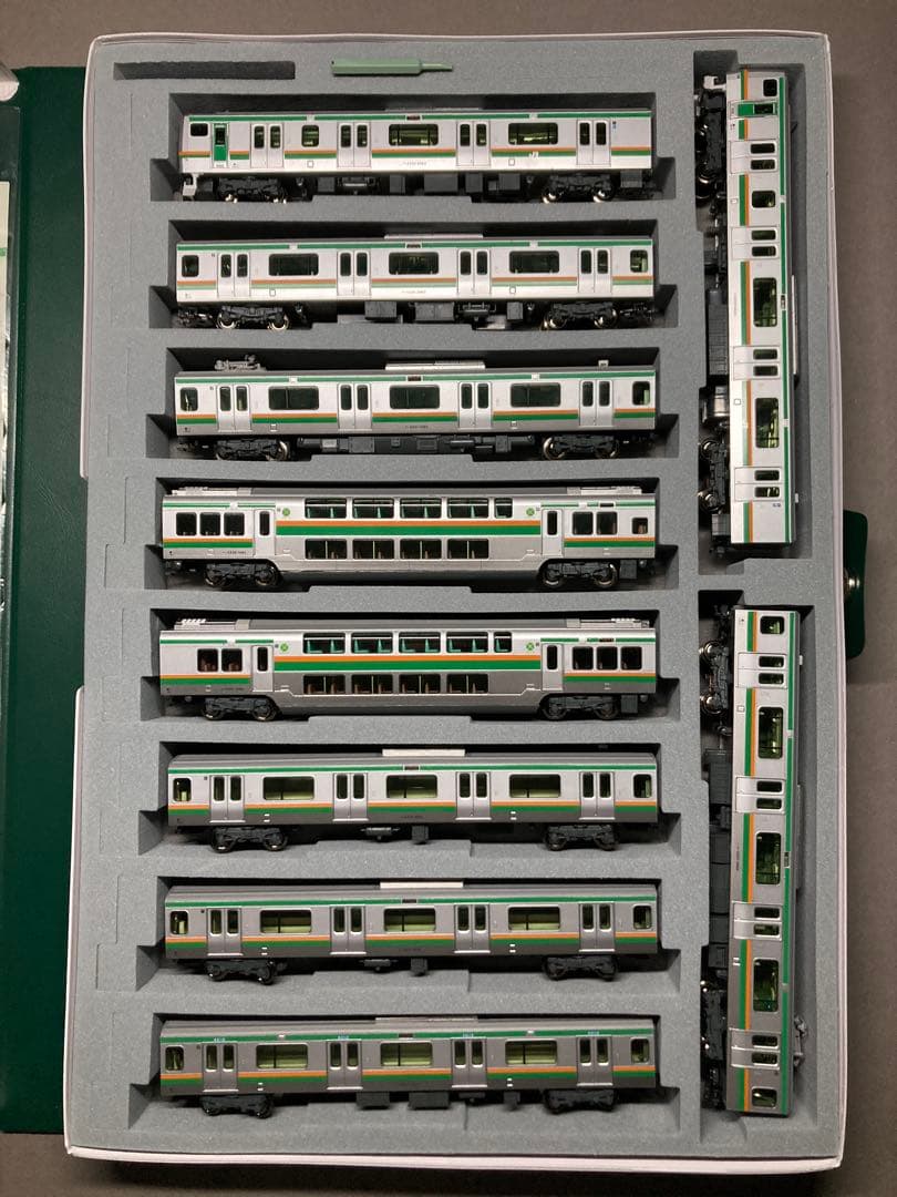 室内灯付 E231系 1000番台 湘南色 10両 KATO