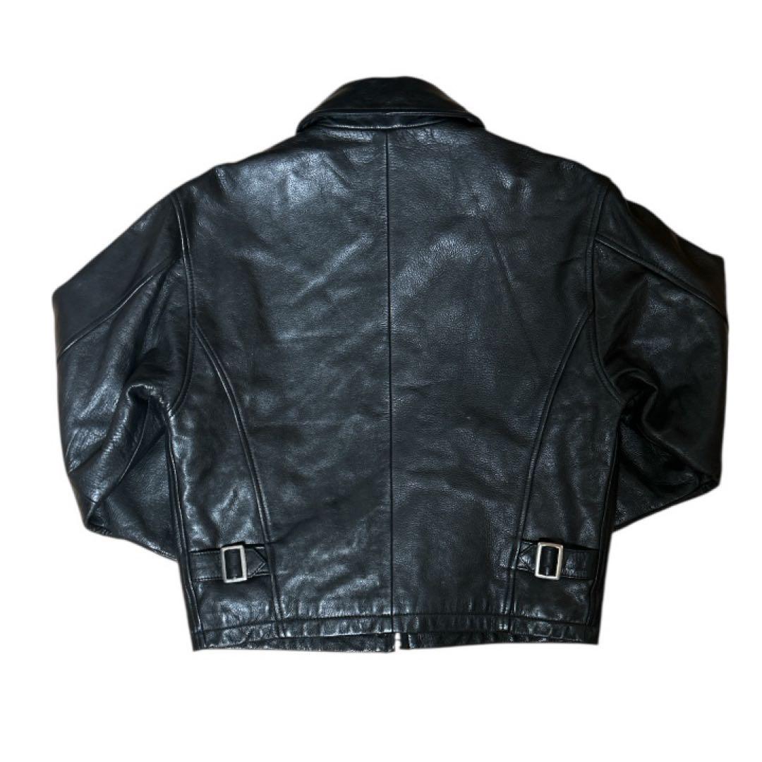 WindArmor アメリカ製本革 00s ライダースジャケット ブラック 短丈