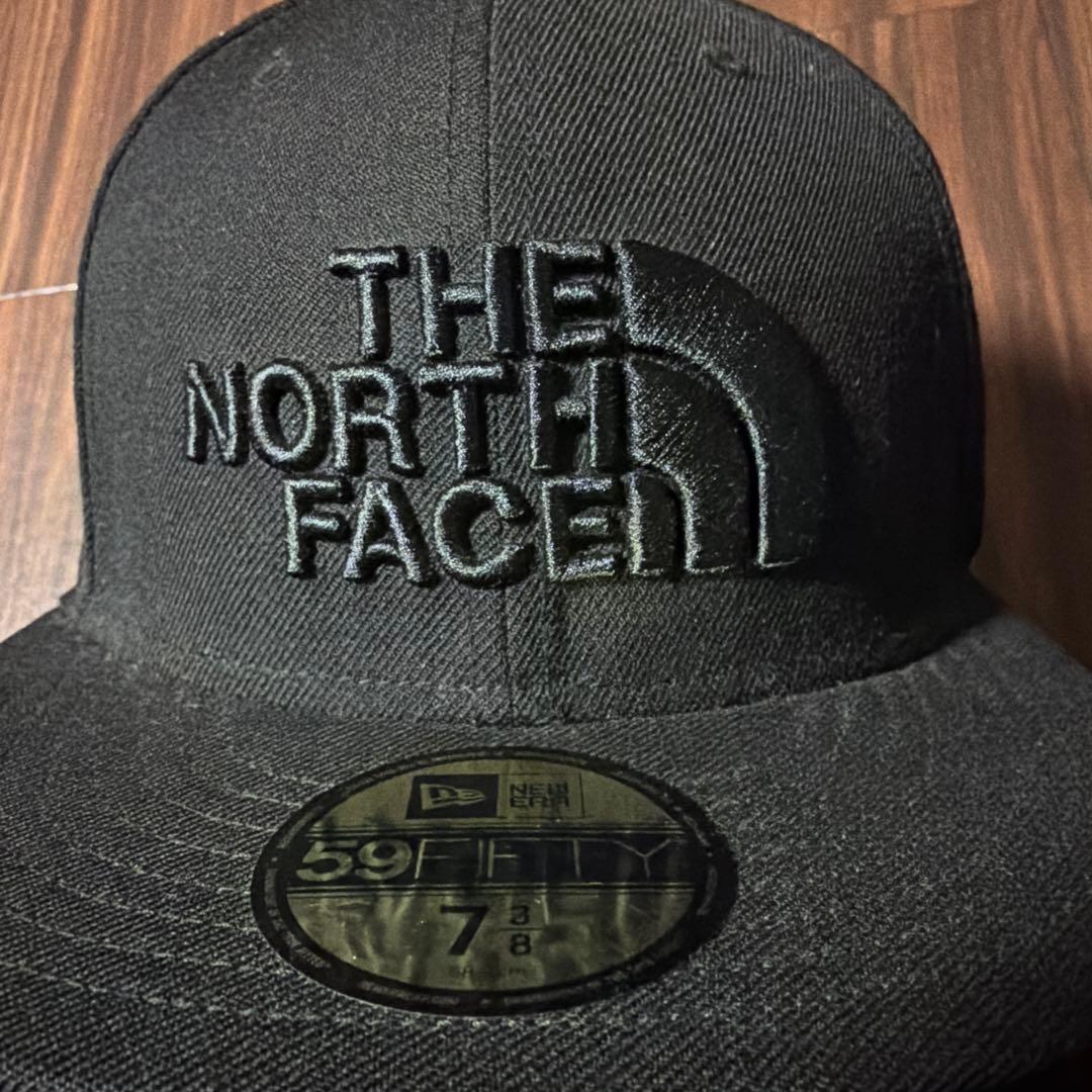 THE NORTH FACE ニューエラ ブラックキャップ 7 3/8