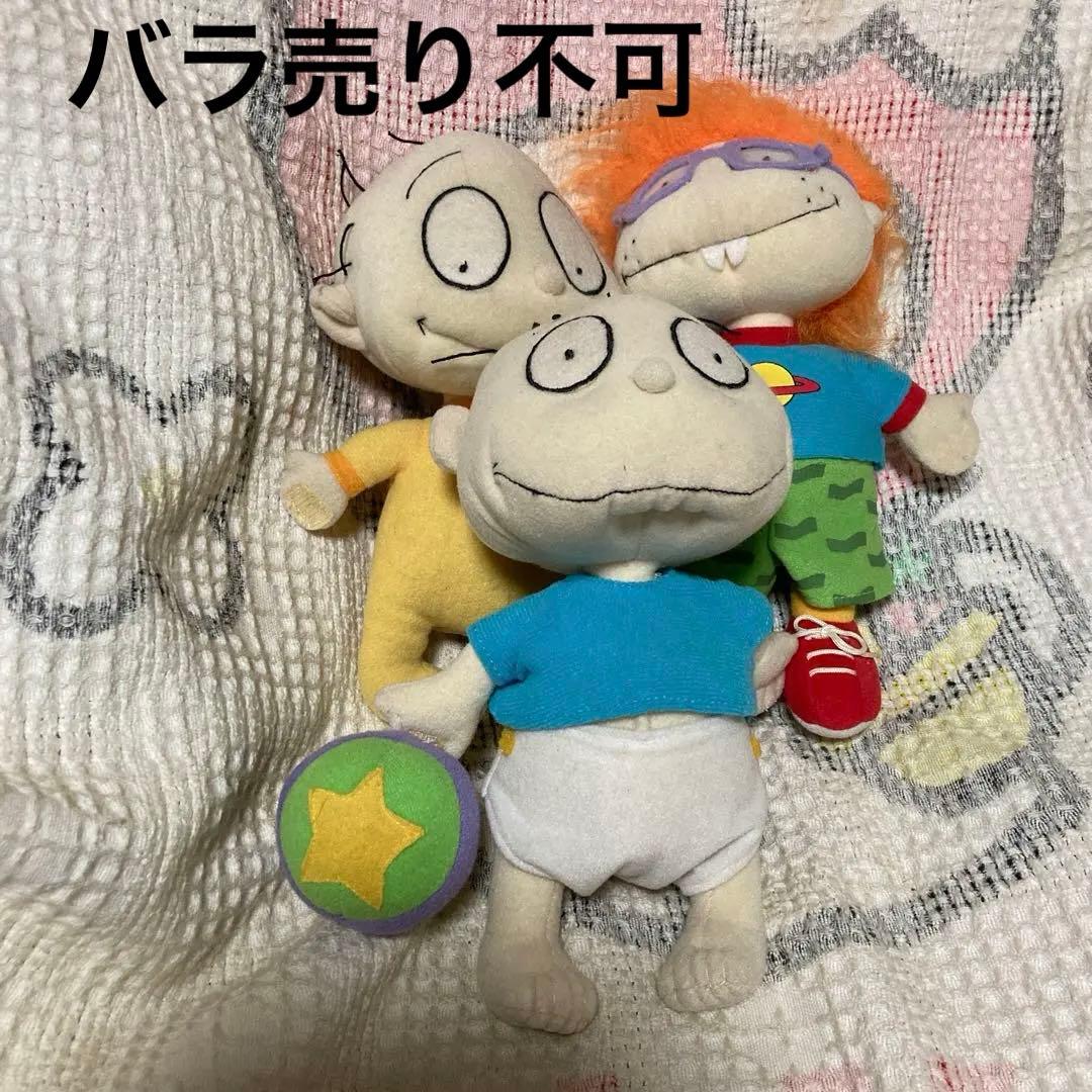 applause ラグラッツ　ぬいぐるみ　3コセット　中古品