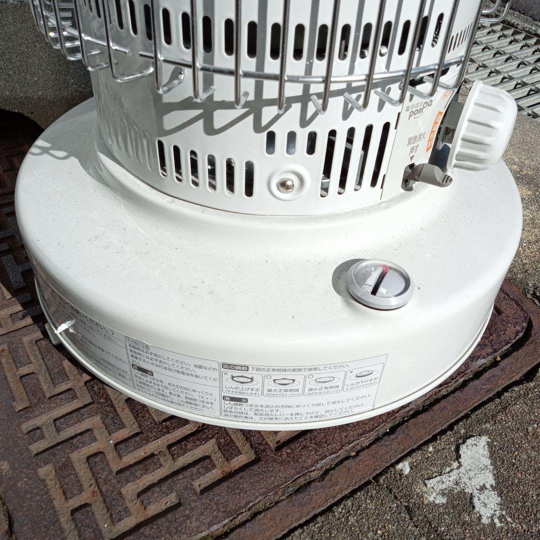 トヨトミ KS-67H石油ストーブ ホワイト 動作未確未清掃