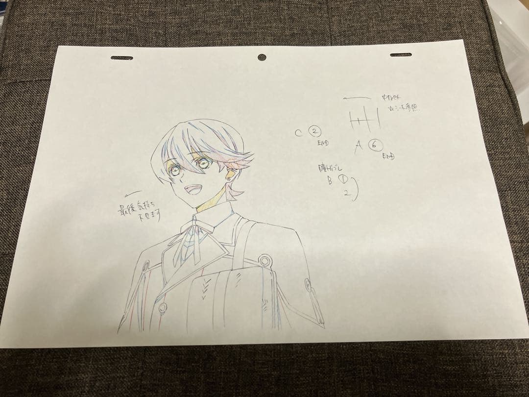 活撃刀剣乱舞 ufotable上映会景品 堀川国広 原画コピー