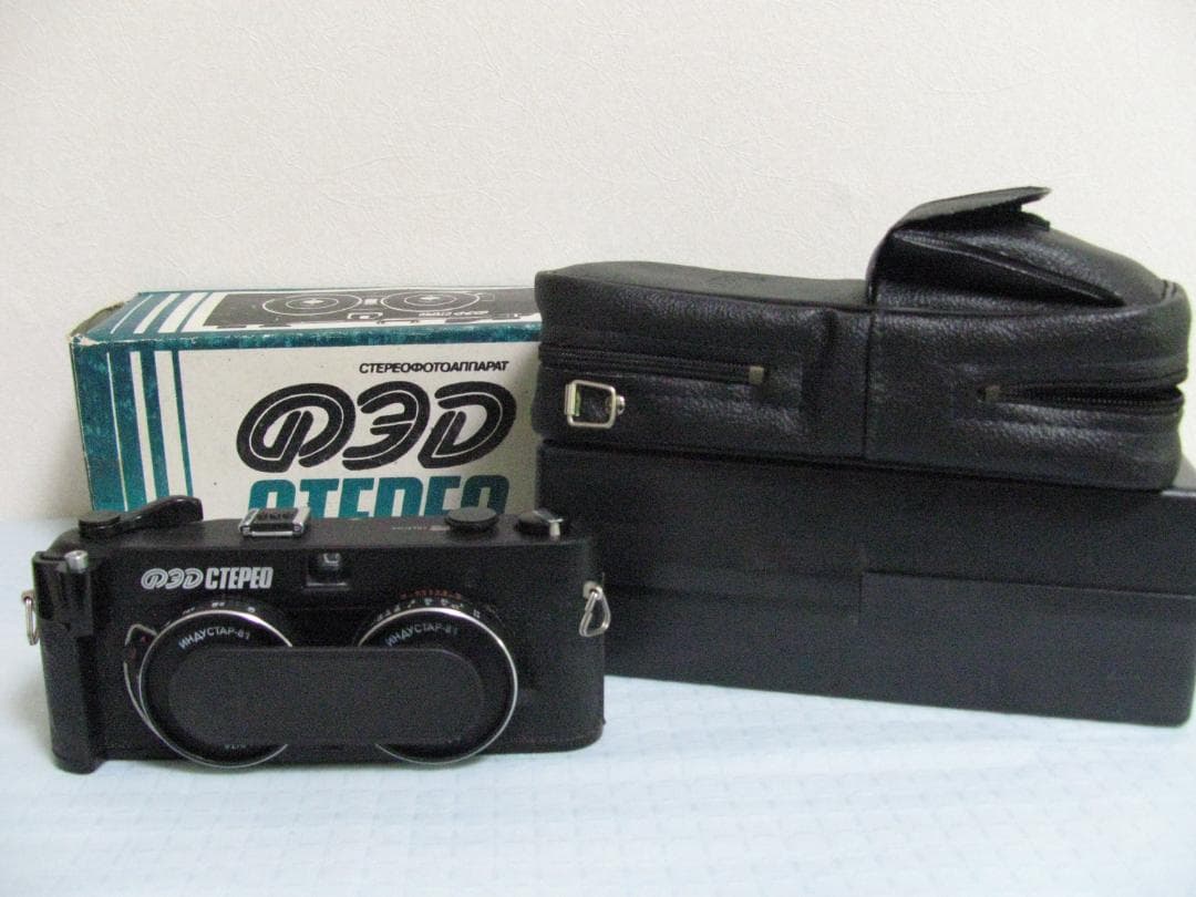 ★ロシアステレオカメラRussiaFEDCTEPEO FEDSTEREOフェド