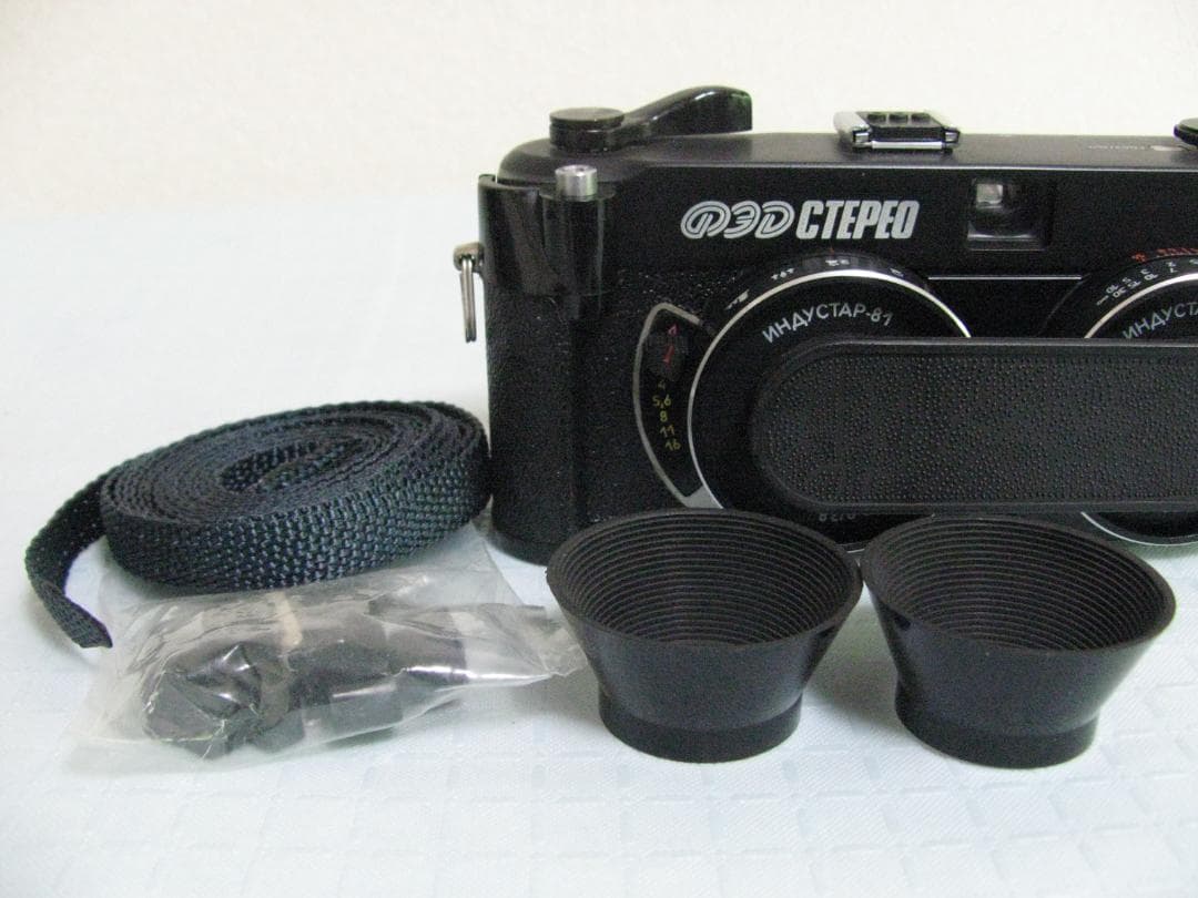 ★ロシアステレオカメラRussiaFEDCTEPEO FEDSTEREOフェド