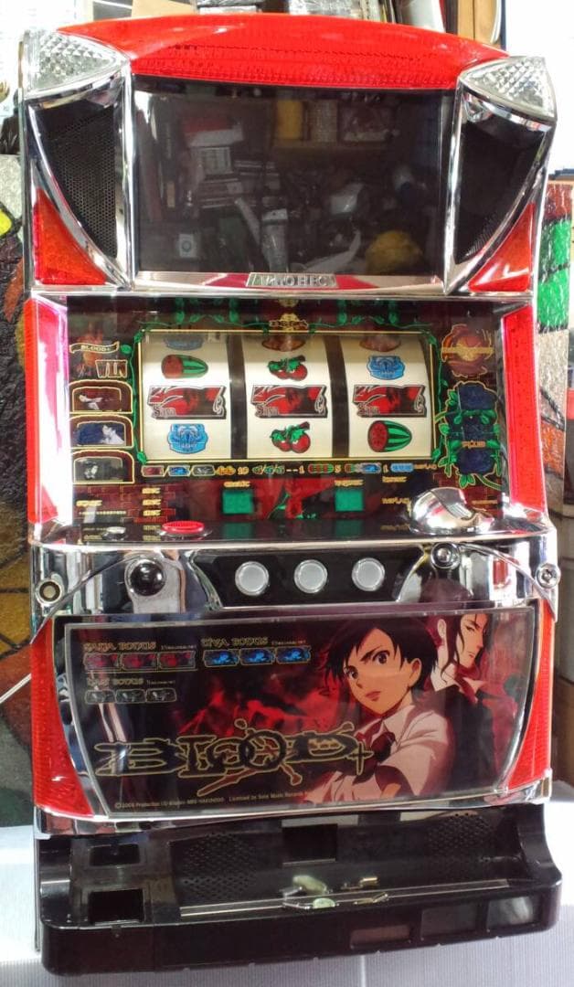 【パチスロ実機】タイヨーエレック★BLOOD＋ ブラッドプラス【不要機付】