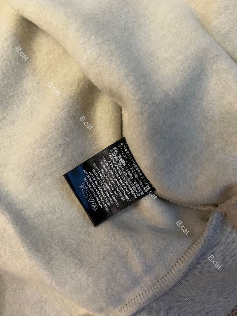 FEAR OF GOD ESSENTIALSジップアップ パーカー薄い灰色dye