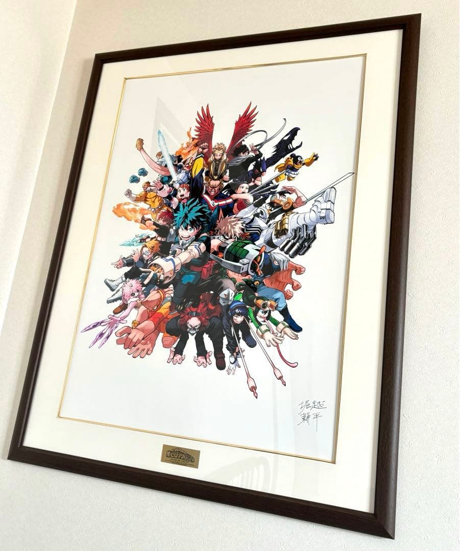 ヒロアカ展　複製原画