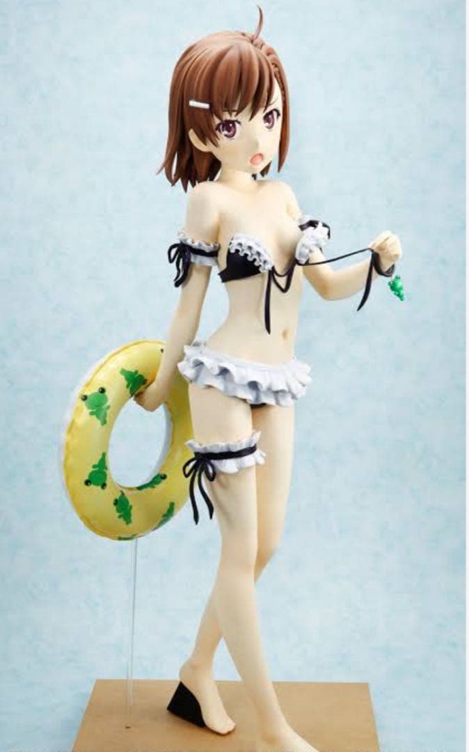 【とある科学の超電磁砲S】御坂美琴　水着　全高約65センチVerやわらかバスト版