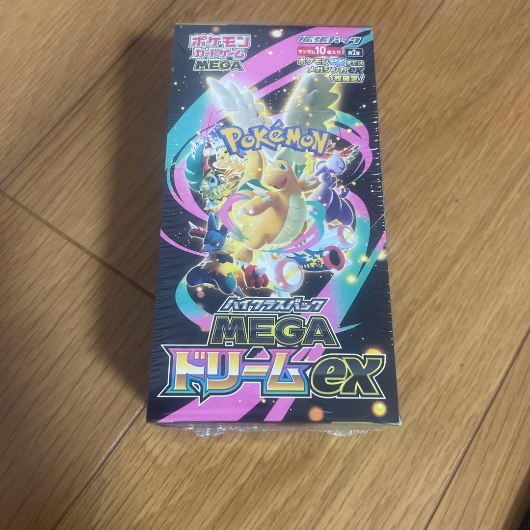 ポケモン　megaドリームex box シュリンク付き