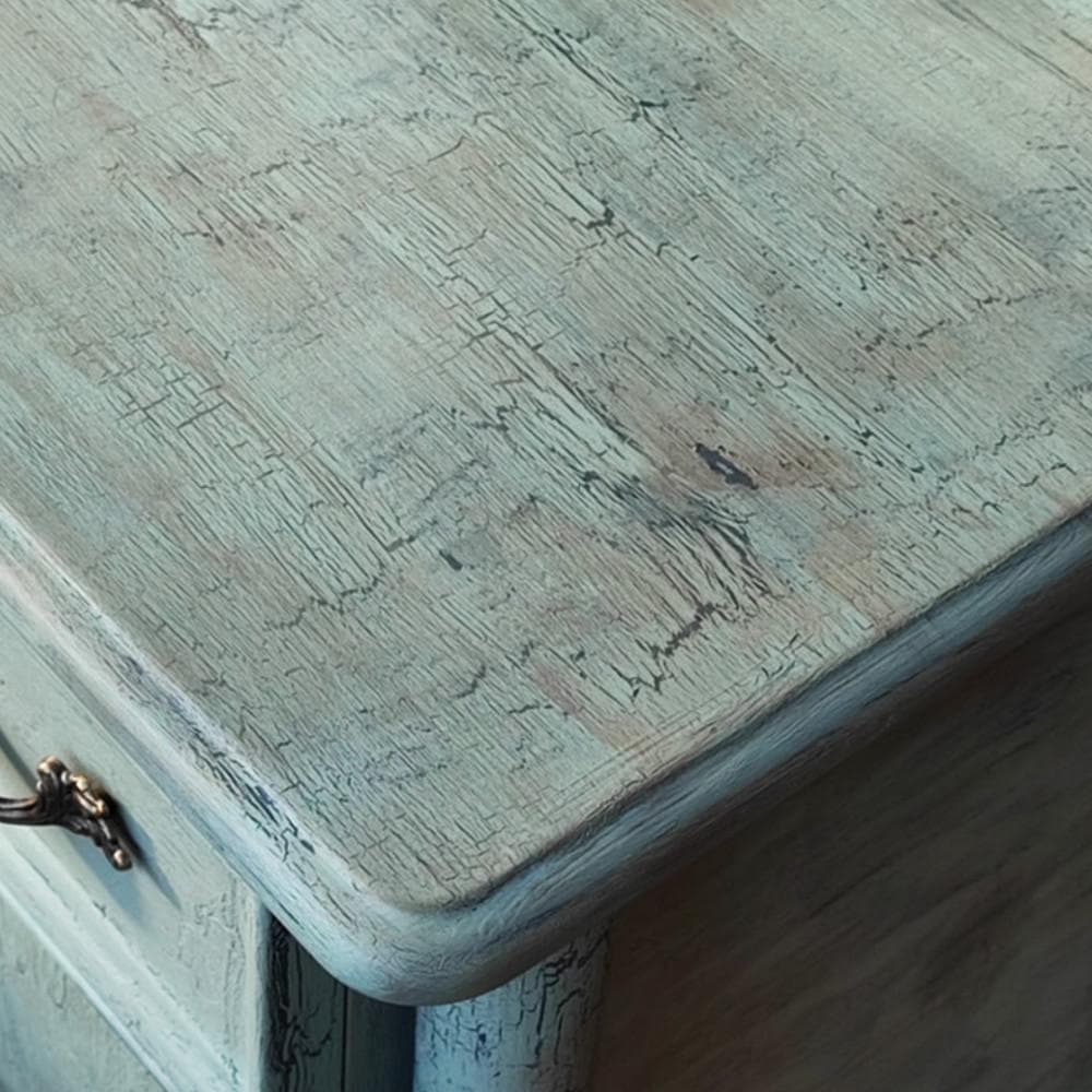 80年代 ドレッサー 再塗装 クラック塗装