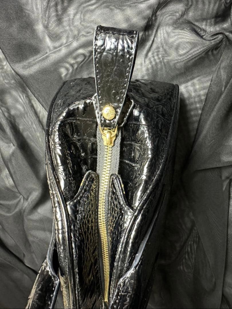 こ*は様 ヴィヴィアンウエストウッド　ハンドバッグ　クロコ型押し オーブ