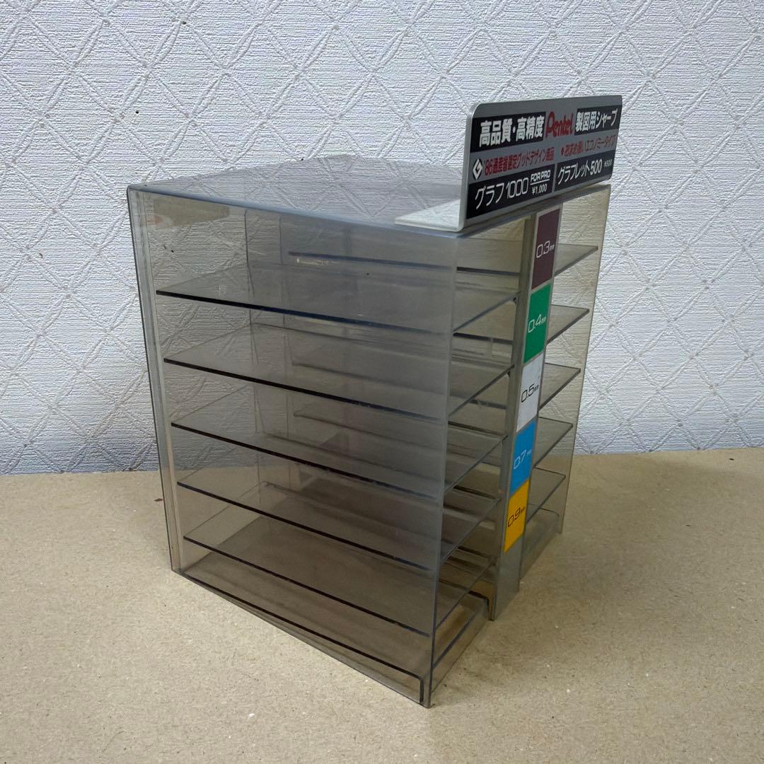 非売品 Pentel ぺんてる グラフシリーズ 店舗 什器 シャーペン ペン立て