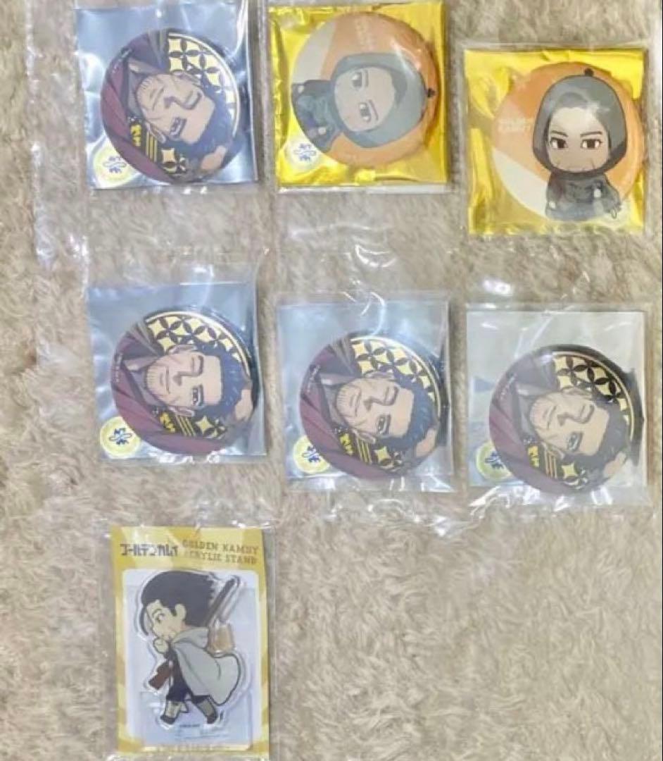 ゴールデンカムイ 尾形百之助 ドンキホーテ限定 缶バッジ アクリルスタンドセット