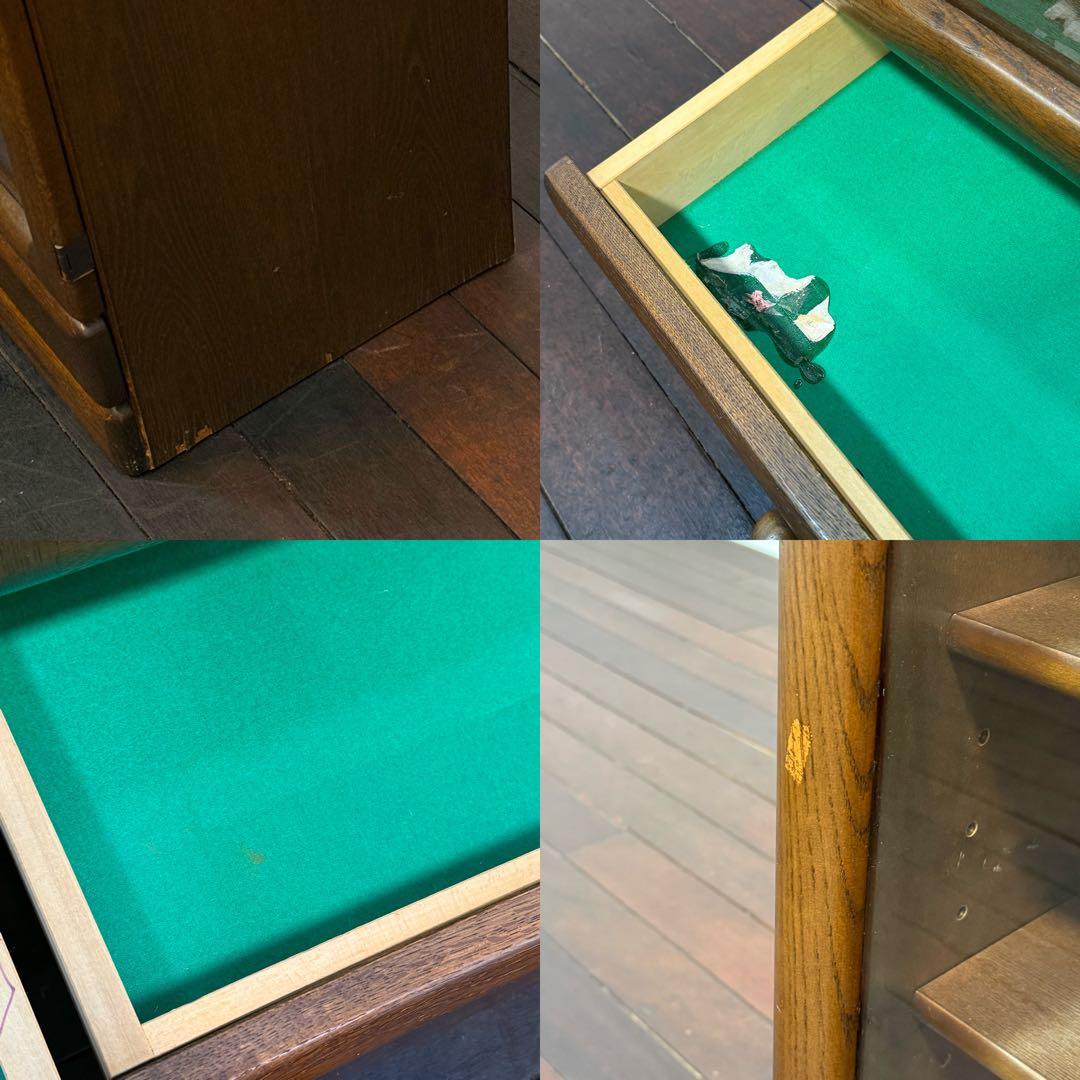 H111K1 木製 サイドボード キャビネット 飾り棚