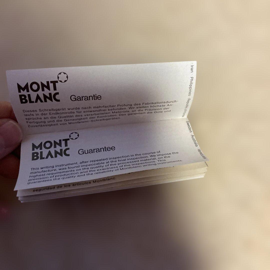 MONT BLANC ブラウン　ペンケース