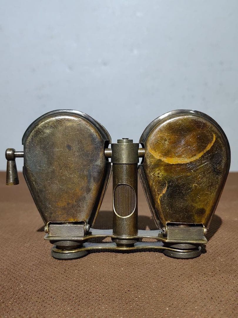 旧蔵　イギリス　海外銅製　望遠鏡 時代物　アンティーク　断捨離