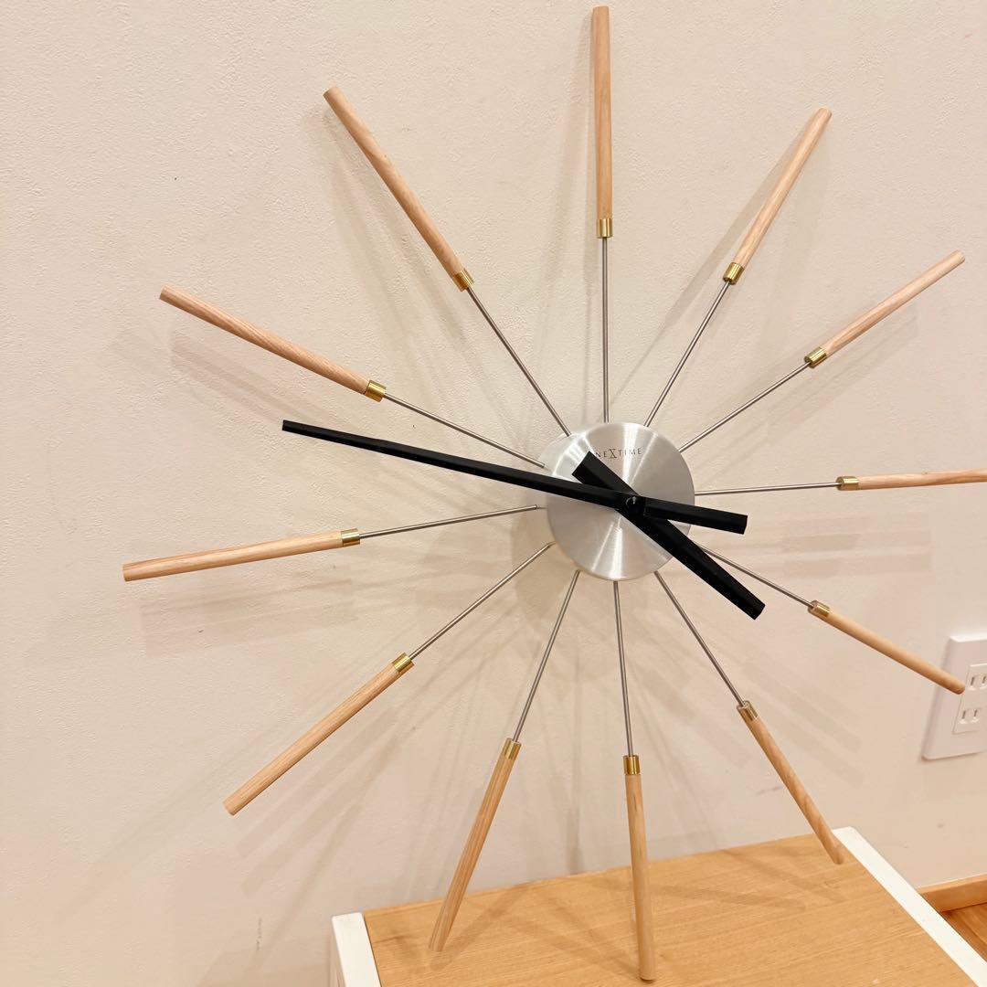 NEXTIME 掛け時計 北欧 壁掛け時計 ウォールクロック NEXTIME