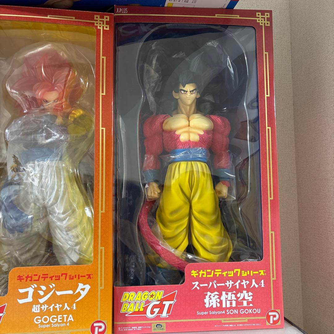 ギガンティックシリーズ　悟空ベジータ　ゴジータ4 ドラゴンボールフィギュアセット