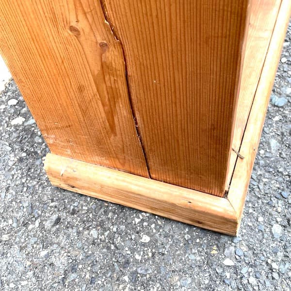 アンティーク　オープンシェルフ　ラック　ブックシェルフ　無垢材