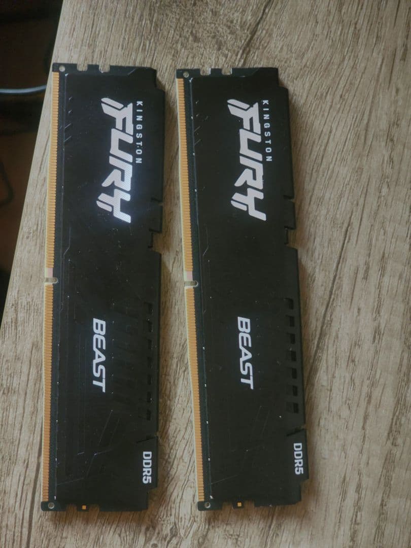 Kingston FURY BEAST DDR5 メモリー 2枚セット
