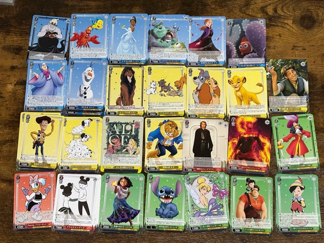 Pixar ディズニー100 ロルカナ トレカ Disney