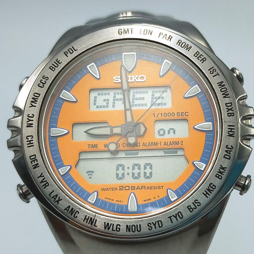 【電池交換済】希少 セイコー ジウジアーロ マッキナスポルティーバ 17.5cm