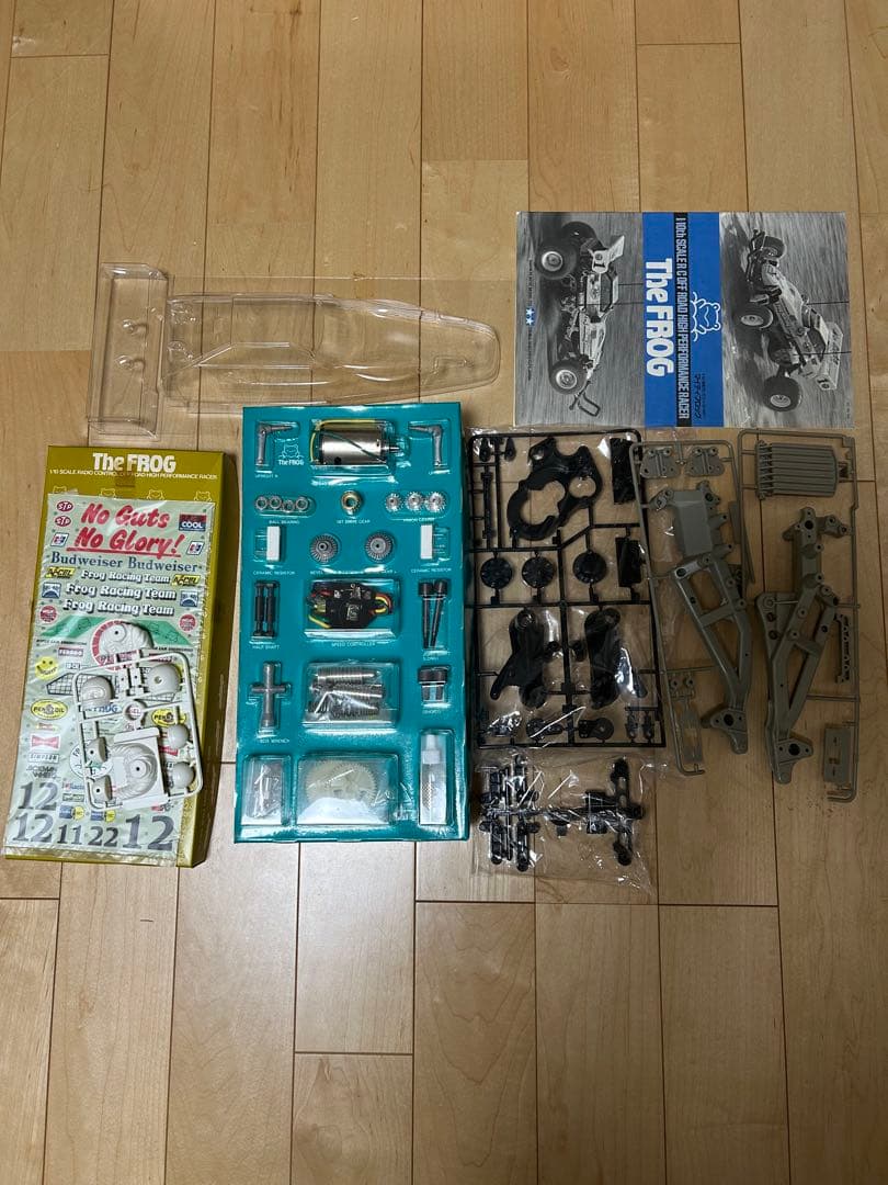 タミヤ　1/10 ラジコンキット　マイティフロッグ　1983年当時物