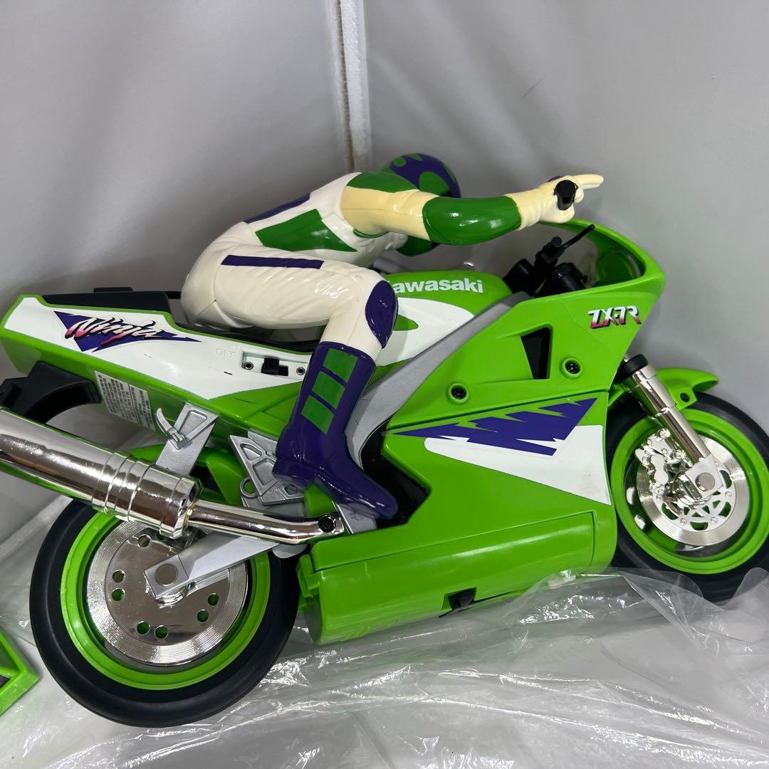 動作確認済 Kawasaki Ninja RCバイク スーパージャイロ ラジコン