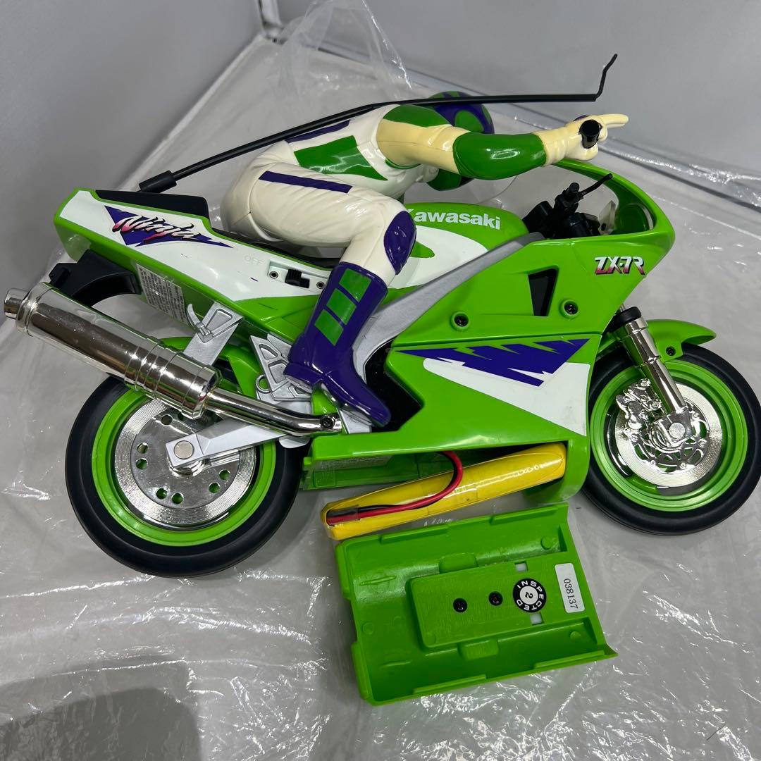 動作確認済 Kawasaki Ninja RCバイク スーパージャイロ ラジコン