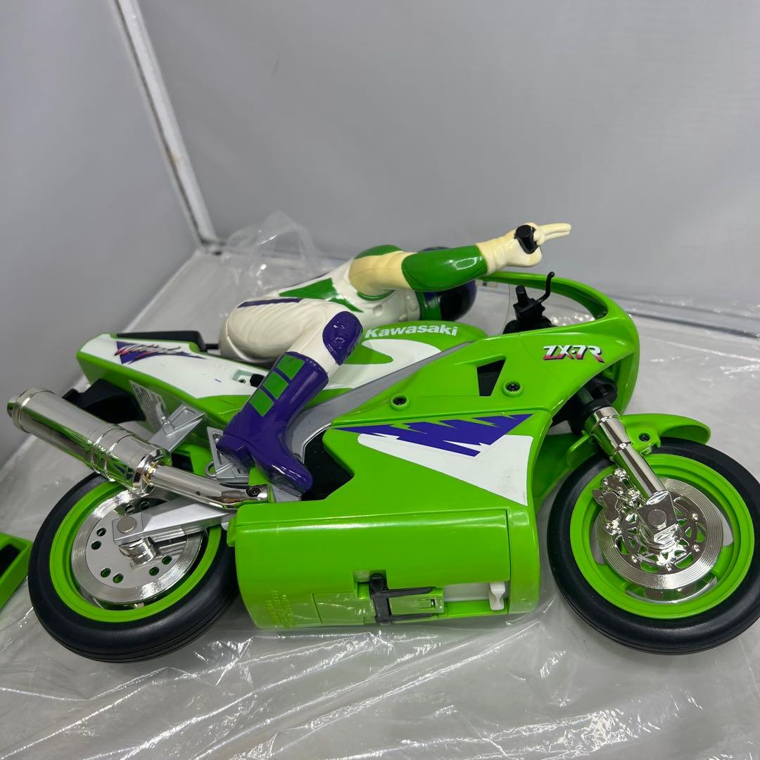 動作確認済 Kawasaki Ninja RCバイク スーパージャイロ ラジコン