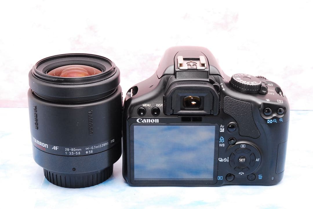 Canon Kiss X2☆一眼レフカメラ☆初心者向け豪華セット☆S数極少